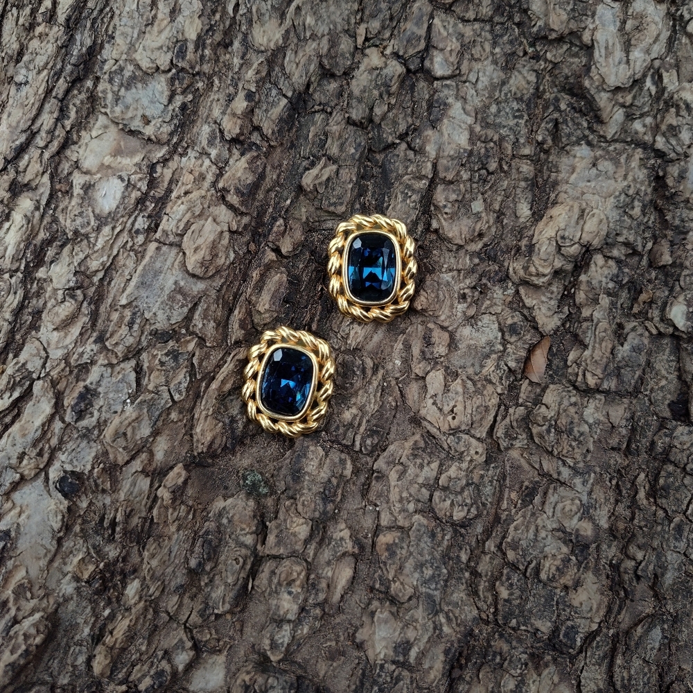 🐦🦢S.A.L Earrings🦢💎Swarovaki🧊Crystal🫐 - Picture 2 of 9